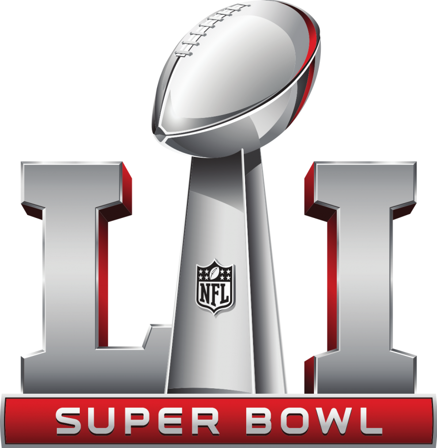 The official Super Bowl LI logo. 