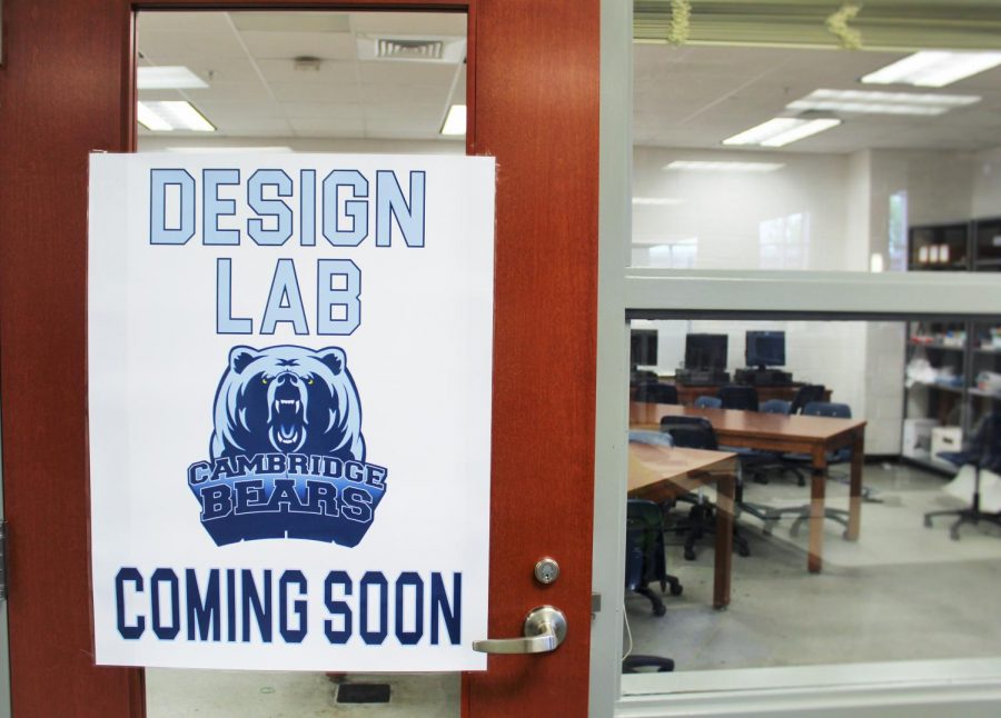 While the door may say Coming Soon, the Design Lab has been opened for business for months. 