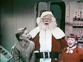 A still from Santa Claus Conquers the Martians.