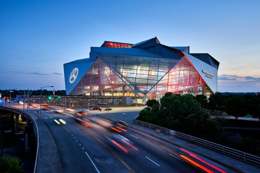 Prom will be held at the Mercedes Benz stadium.