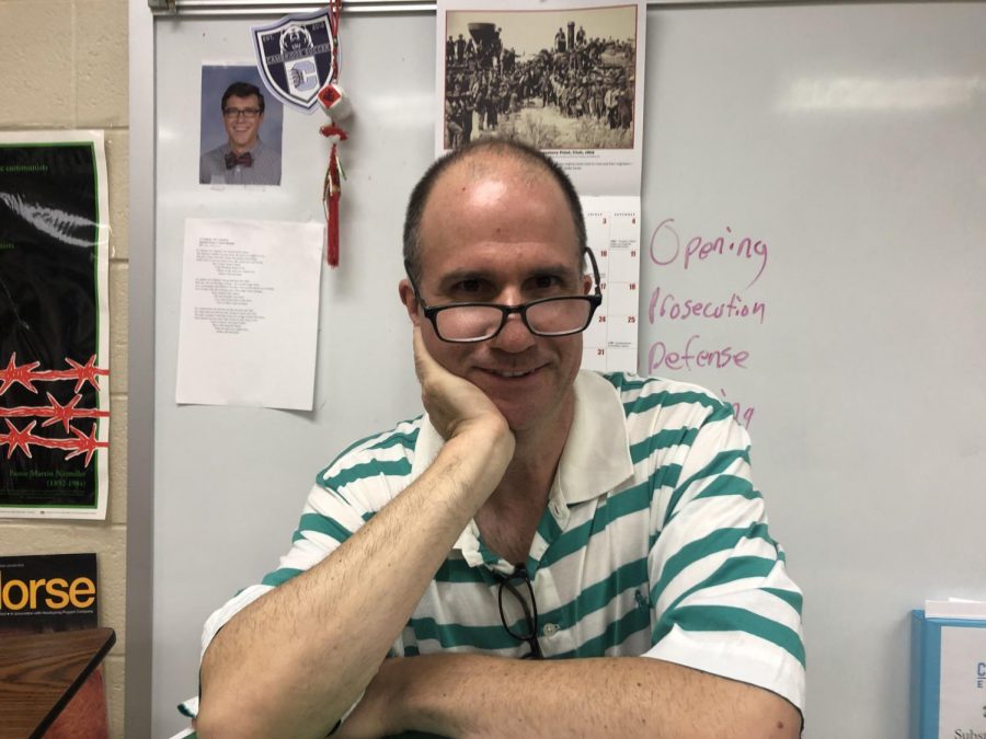 Randy Gingrich, AP Language and Composition teacher.