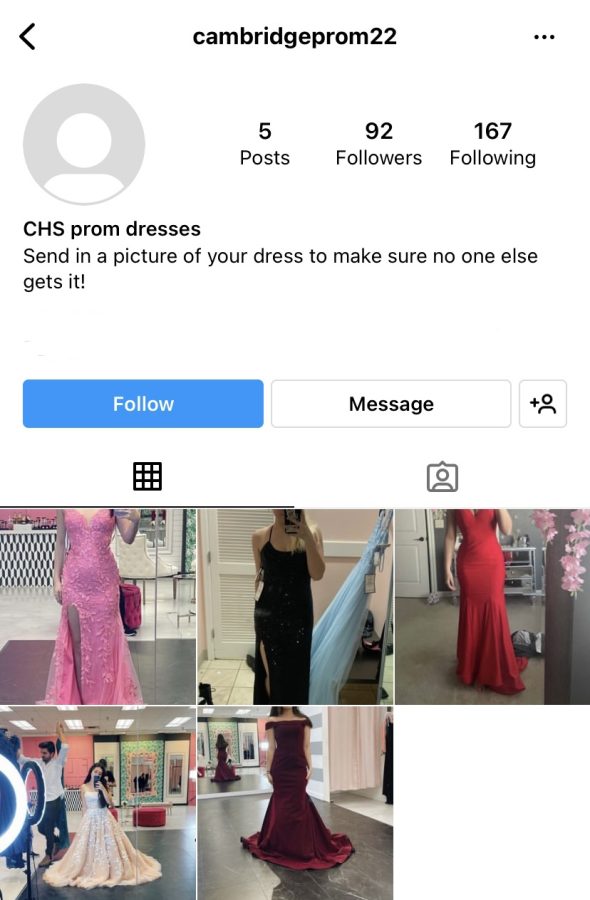 This is the prom dress Instagram account for 2022.