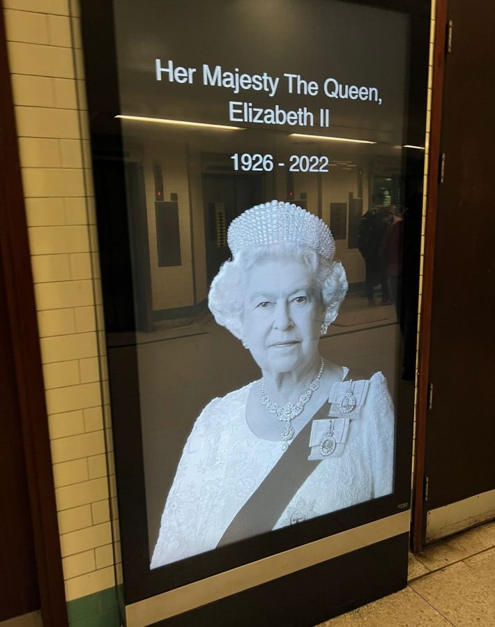 A tribute to Queen Elizabeth after her death. 