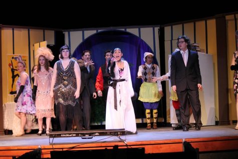 The cast of The Drowsy Chaperone.