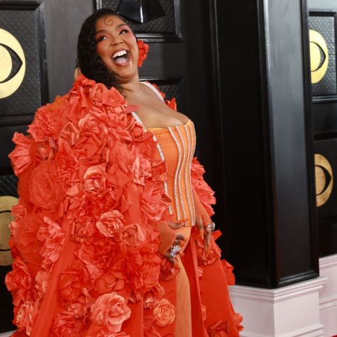 Lizzo wows in orange, Doja Cat dons black Latex at Grammys